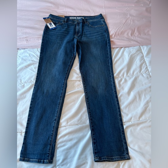 Eddie Bauer Blue Boyfriend Jeans - Picture 3 of 4